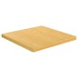 Tampo de mesa 80x80x4 cm bambu