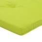 Almofadões cadeira terraço 2 pcs tecido oxford verde brilhante