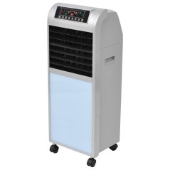 Climatizador de ar portátil 120 W 8 L 385 m³/h 37,5x35x94,5 cm