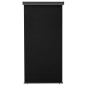 Toldo lateral para varanda 122x250 cm preto