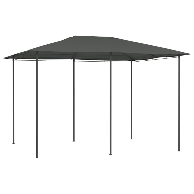 Gazebo 3x4x2,6 m 160 g/m² antracite-Toldos e gazebos-Home Retail