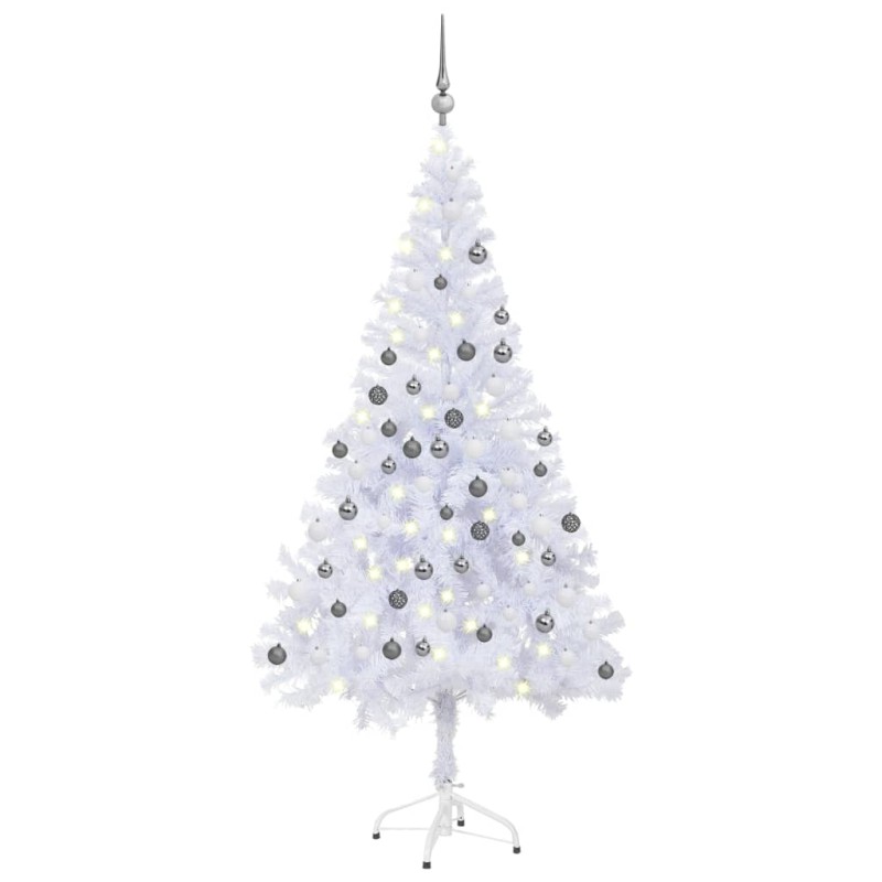 Árvore de Natal artificial pré-iluminada + bolas 620 ramos-Árvores de Natal-Home Retail