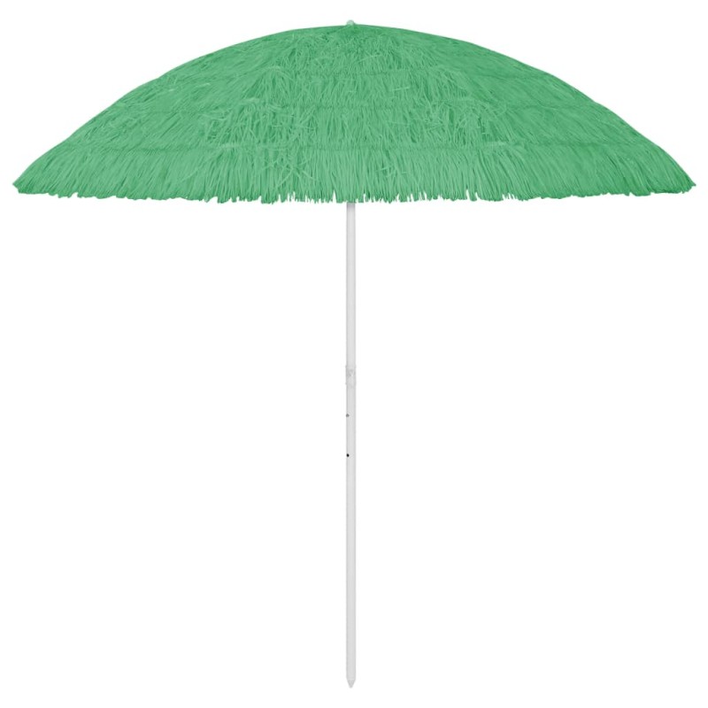 Guarda-sol de praia Hawaii 300 cm verde-Guarda-sóis e telas de varanda-Home Retail