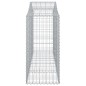 Cestos gabião arqueados 6pcs 200x50x100/120cm ferro galvanizado