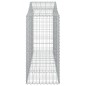 Cestos gabião arqueados 8pcs 200x50x100/120cm ferro galvanizado