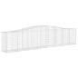 Cestos gabião arqueados 25pcs 400x50x80/100cm ferro galvanizado