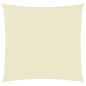 Guarda-sol tecido Oxford quadrado 6x6 m creme