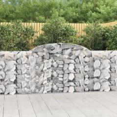 Cestos gabião arqueados 25pcs 300x30x100/120 ferro galvanizado