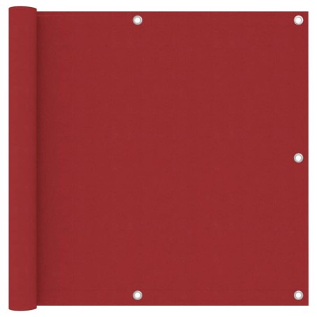 Tela de varanda 90x500 cm tecido Oxford vermelho