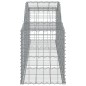 Cestos gabião arqueados 9 pcs 300x50x60/80 cm ferro galvanizado