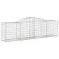 Cestos gabião arqueados 25pcs 300x50x80/100cm ferro galvanizado