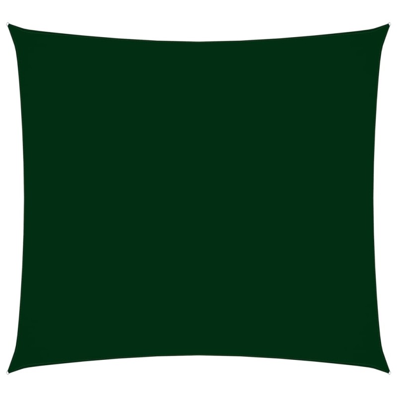 Guarda-sol tecido Oxford quadrado 5x5 m verde-escuro-Guarda-sóis e telas de varanda-Home Retail