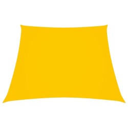 Para-sol estilo vela tecido oxford trapézio 2/4x3 m amarelo