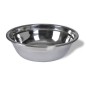 Comedouro canino, suporte duplo ajustável e 2 tigelas 1,6L, aço inox