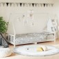 Estrutura de cama infantil 90x190 cm pinho maciço branco