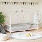 Estrutura de cama infantil 90x190 cm pinho maciço branco