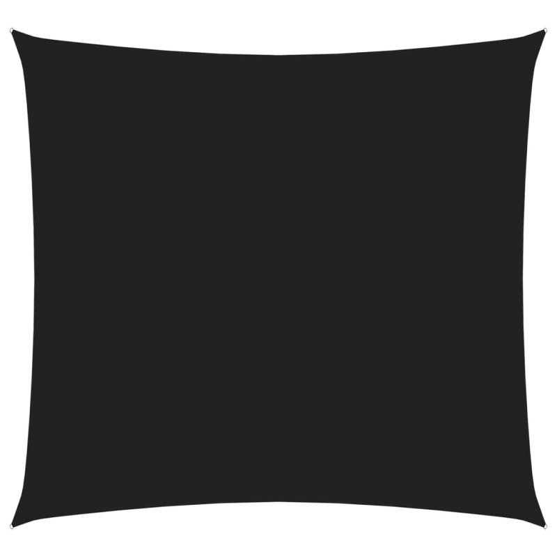 Para-sol estilo vela tecido oxford quadrado 3x3 m preto-Guarda-sóis e telas de varanda-Home Retail