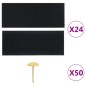 Cortinas de porta anti-insetos magnéticas 2 pcs 230x160cm preto