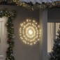 Iluminações estrelares Natal 140 LEDs 4 pcs 17 cm branco quente