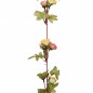 Grinaldas de flores artificiais 6 pcs 215 cm rosa