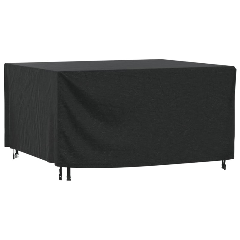 Capa p/ mobiliário jardim 180x140x90 cm impermeável 420D preto-Capas para móveis de jardim-Home Retail