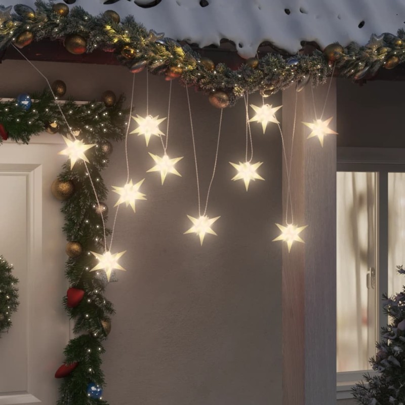 Luzes de Natal 10 LEDs 10 cm branco-Luzes de Natal-Home Retail