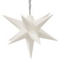 Luzes de Natal 10 LEDs 10 cm branco