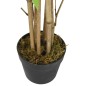 Árvore de bambu artificial 552 folhas 120 cm verde