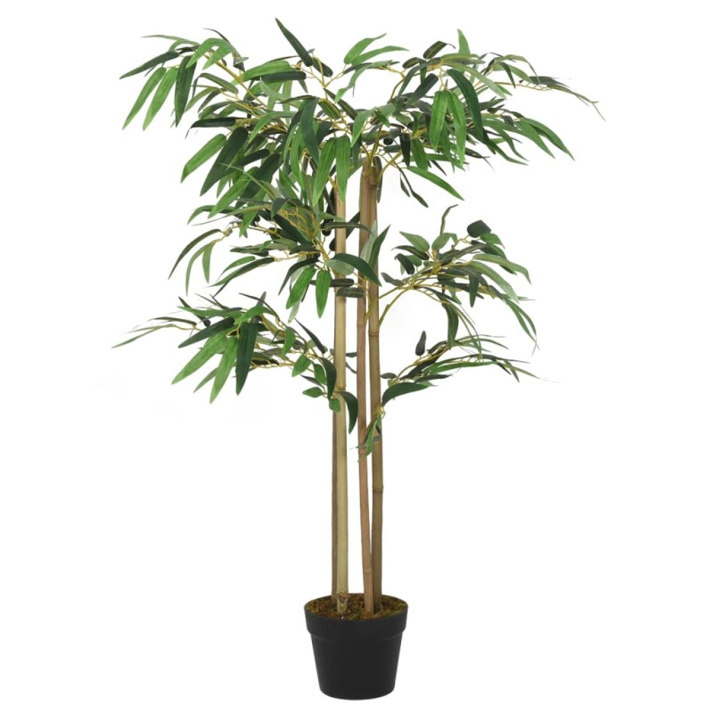 Árvore de bambu artificial 380 folhas 80 cm verde-Flores sintéticas-Home Retail