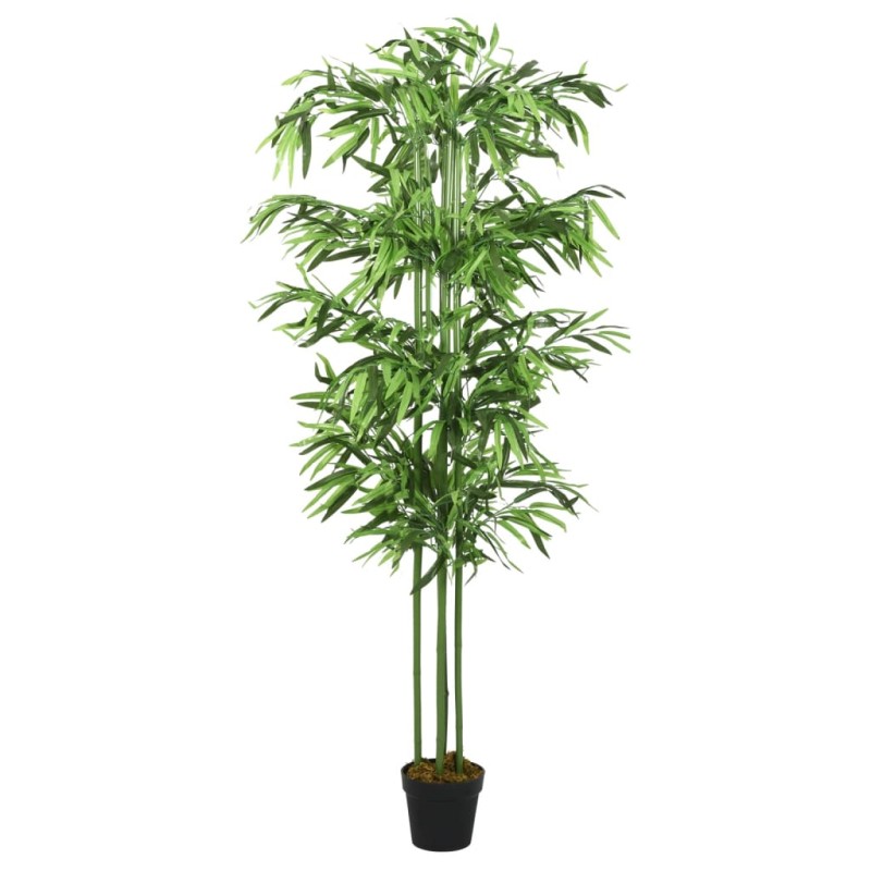 Árvore de bambu artificial 576 folhas 150 cm verde-Flores sintéticas-Home Retail