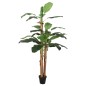 Bananeira artificial 18 folhas 150 cm verde