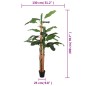 Bananeira artificial 22 folhas 200 cm verde