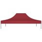 Teto para tenda de festas 4,5x3 m 270 g/m² bordô