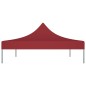 Teto para tenda de festas 4,5x3 m 270 g/m² bordô