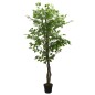 Figueira artificial 378 folhas 80 cm verde