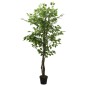 Figueira artificial 378 folhas 80 cm verde