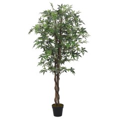 Ácer artificial 224 folhas 80 cm verde