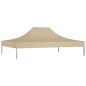 Teto para tenda de festas 4,5x3 m 270 g/m² bege