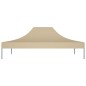 Teto para tenda de festas 4,5x3 m 270 g/m² bege