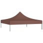 Teto para tenda de festas 2x2 m 270 g/m² castanho