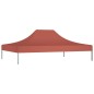 Teto para tenda de festas 4,5x3 m 270 g/m² terracota