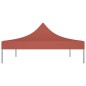 Teto para tenda de festas 4,5x3 m 270 g/m² terracota