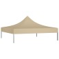 Teto para tenda de festas 3x3 m 270 g/m² bege