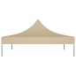 Teto para tenda de festas 3x3 m 270 g/m² bege