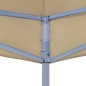 Teto para tenda de festas 3x3 m 270 g/m² bege