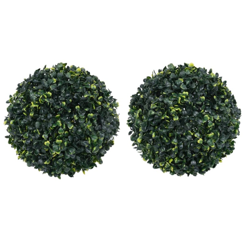 Bolas de buxo artificiais 2 pcs 45 cm-Flores sintéticas-Home Retail