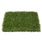 Ladrilhos de relva artificial 22 pcs 30x30 cm verde