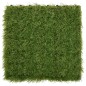 Ladrilhos de relva artificial 22 pcs 30x30 cm verde