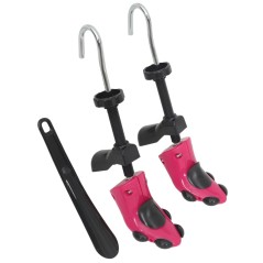 Alargador de calçado c/ calçadeira EU 34-40 plástico rosa - vidaXL ...