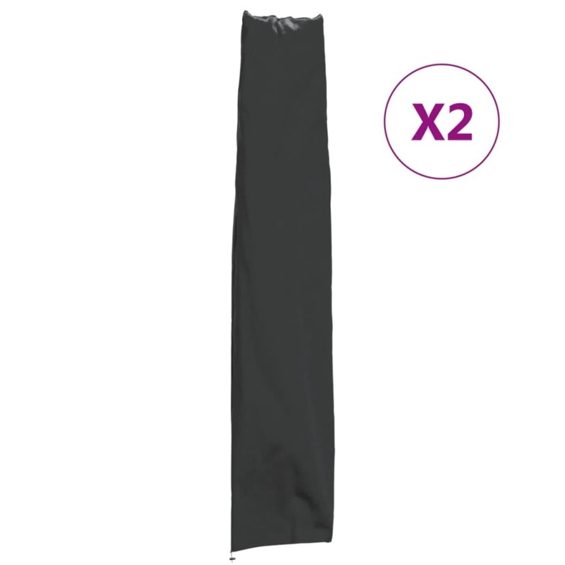 Capas para guarda-sol de jardim 2 pcs 170x35/32 cm oxford 420D-Capas para móveis de jardim-Home Retail